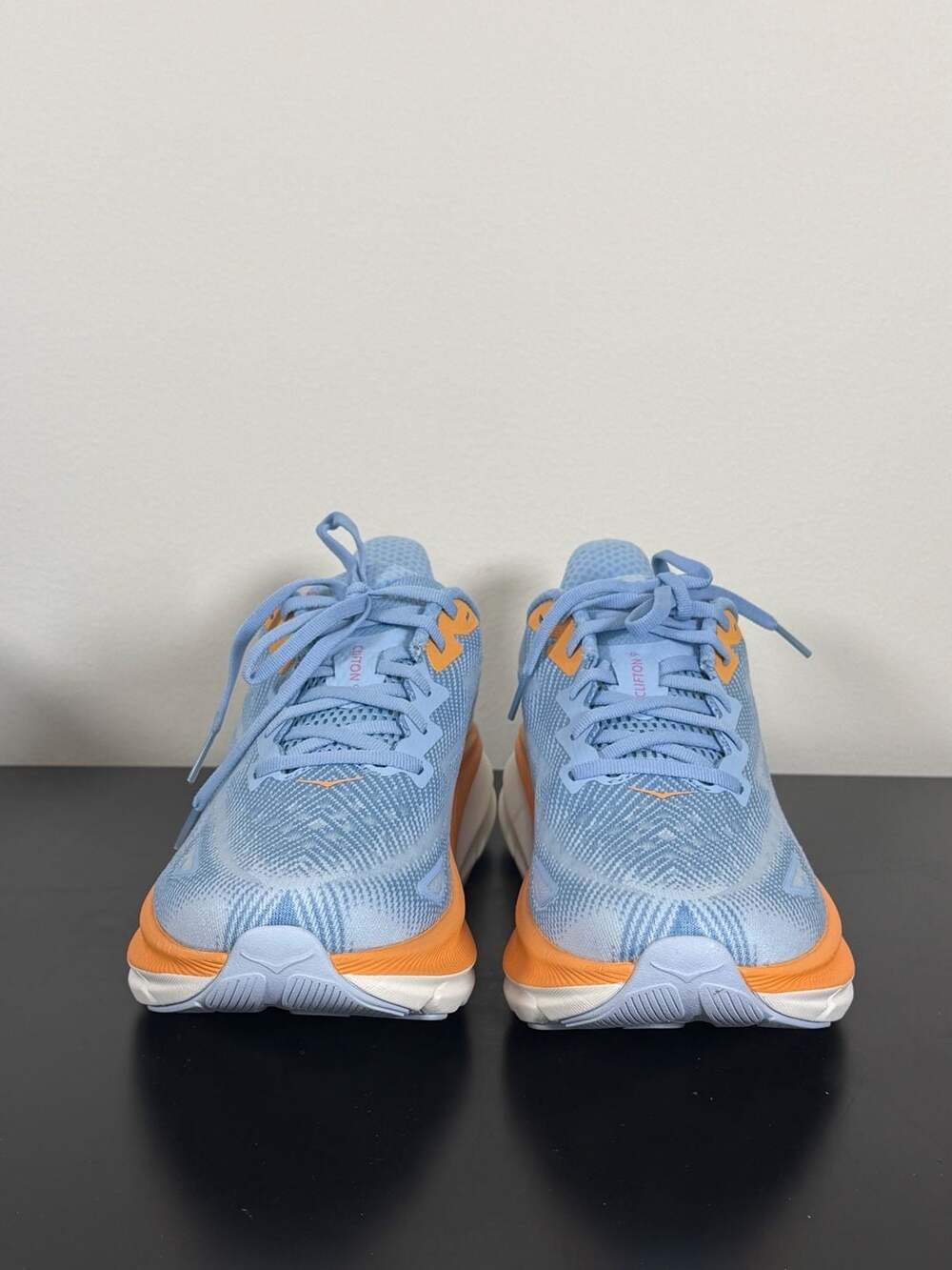 Hoka Clifton 9 Women's Size 9.5B Airy Blue/Ice Water Running Shoes - Picture 4 of 12